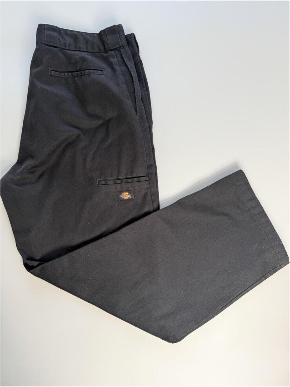 Dickies‎ Black Work Pants,  Loose Fit Carpenter Style Utility Pants 38" Waist